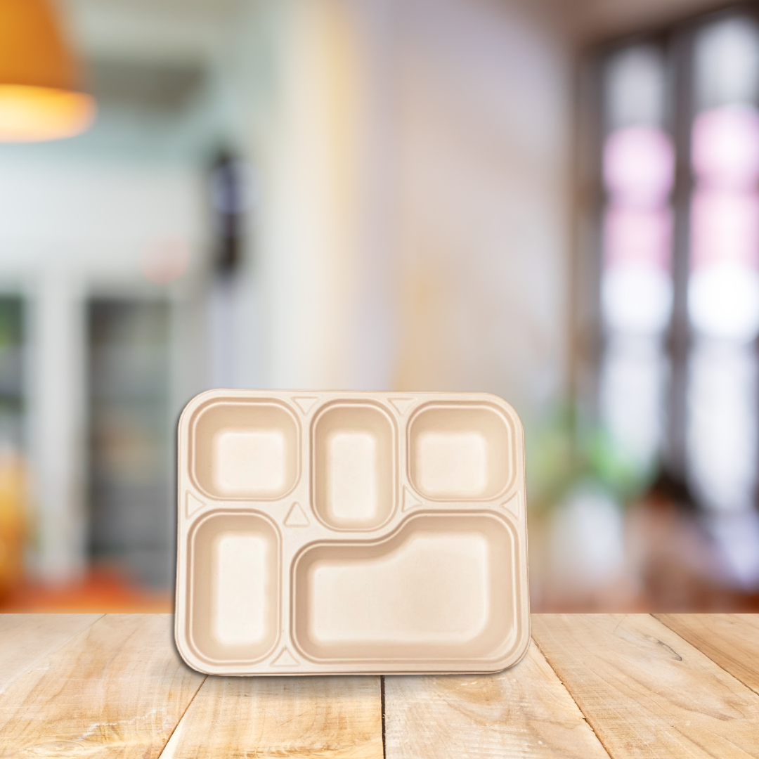 5 CP Meal Tray with Lid